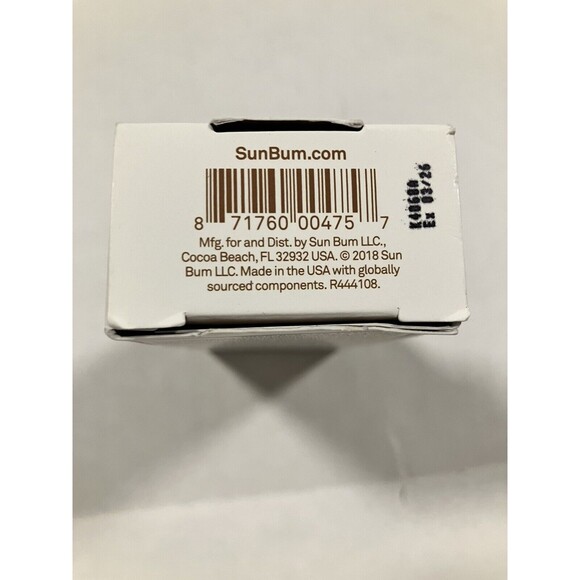 New Sun Bum Mineral Sunscreen SPF 50 Face Stick exp 03/2026 - Picture 3 of 3
